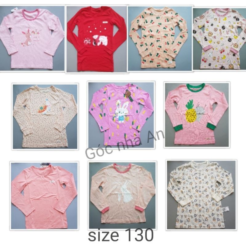 Áo lẻ xuất Hàn thu đông sz 130