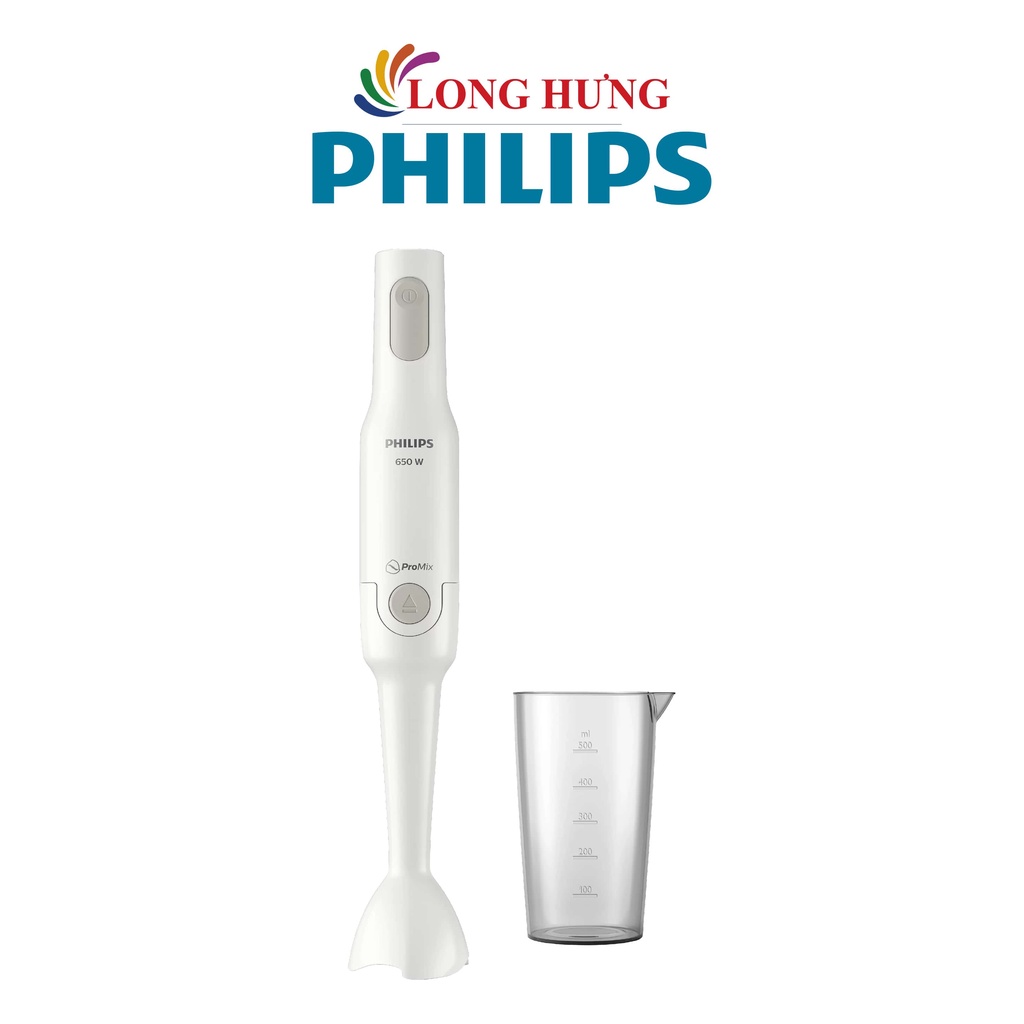 [Mã ELMALL10 giảm 10% đơn 500K] Máy xay sinh tố cầm tay Philips HR2531/00 - Hàng chính hãng