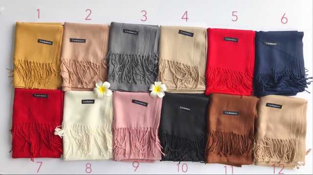 Khăn len nam, nữ cashmere hàng loại 1