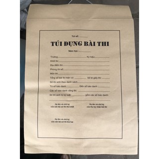 Túi đựng bài thi siêu rẻ (combo 50 cái)