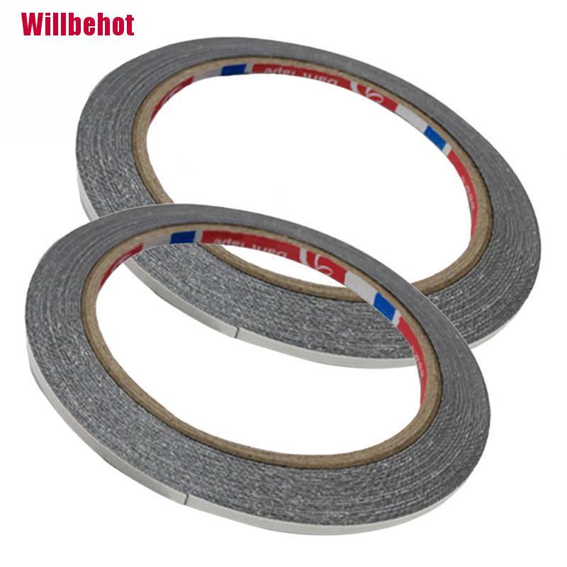 Băng keo 2 mặt dài 10m rộng 2/ 3 mm dán màn hình điện thoại tiện dụng