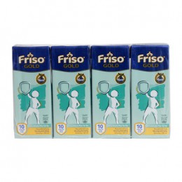 Lốc 4 hộp sữa dinh dưỡng Friso Gold 110ml/180ml chính hãng 100%