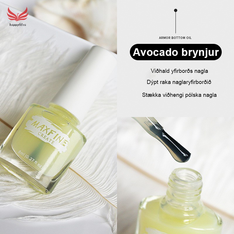 Maxfine M58 -M100 6 Sơn Móng Tay Nhanh Khô Không Độc Hại Cho Nữ Giới