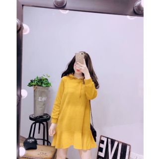 Đầm nỉ đuôi cá