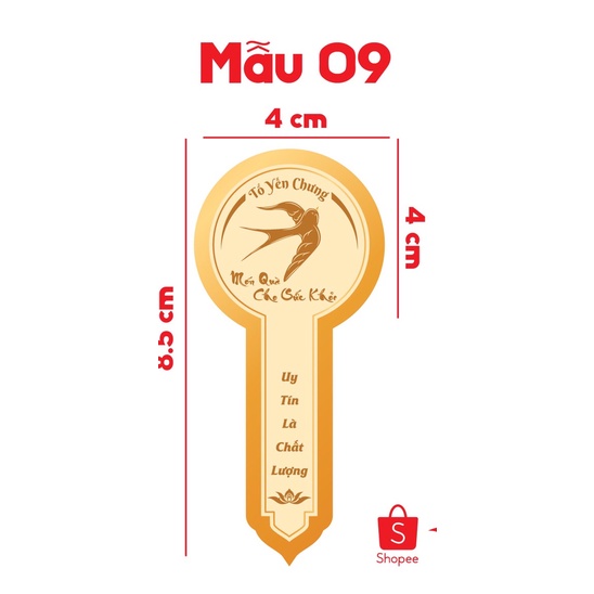 Set 90 tem yến chưng sẵn đẹp/sang/xịn/rẻ