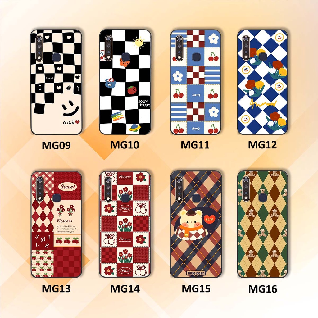 Ốp Vivo Y19 / U3 họa tiết hoa, gấu thời trang, ốp dẻo bền đẹp