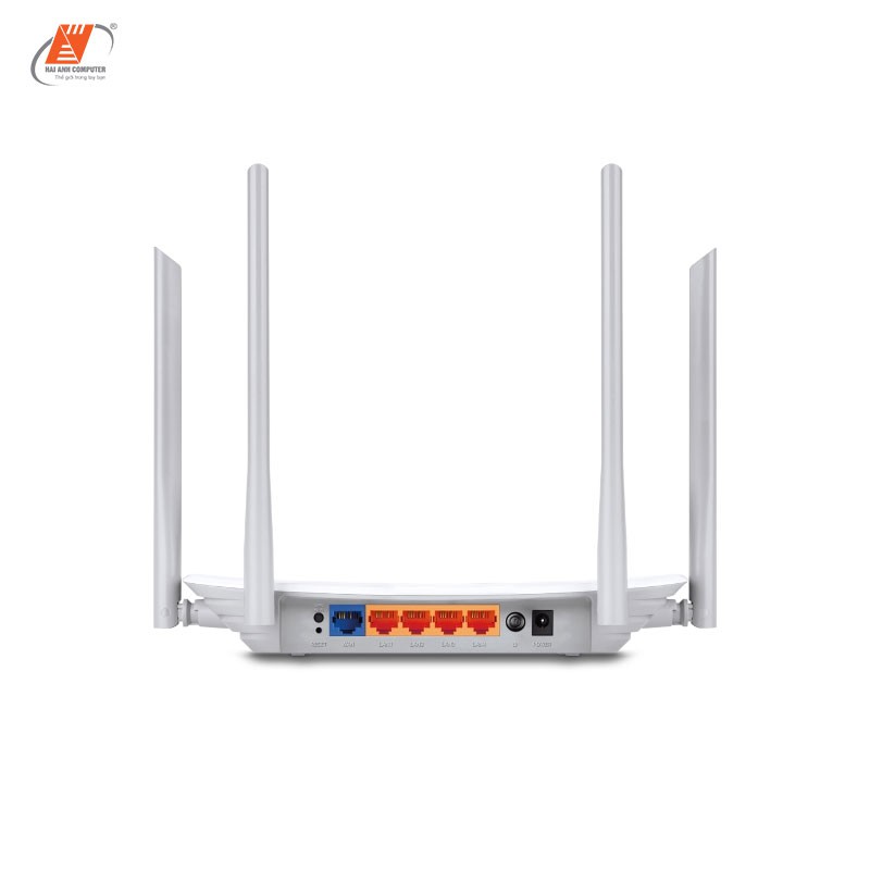 Bộ phát WiFi Wireless TP-Link C50 | 4 ăng ten - Phát trực tuyến 4K - Hàng chính hãng