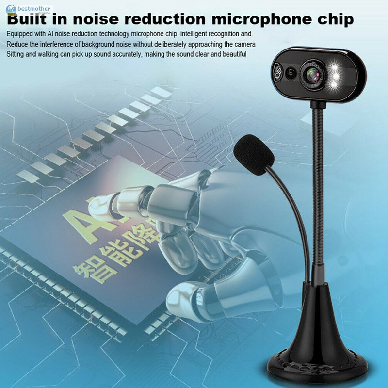✿BM✦ Webcam HD 12M kèm mic có thể xoay cho máy tính cho Skype/TV Android Webcam cho học sinh,giáo viên học trực tuyến | BigBuy360 - bigbuy360.vn