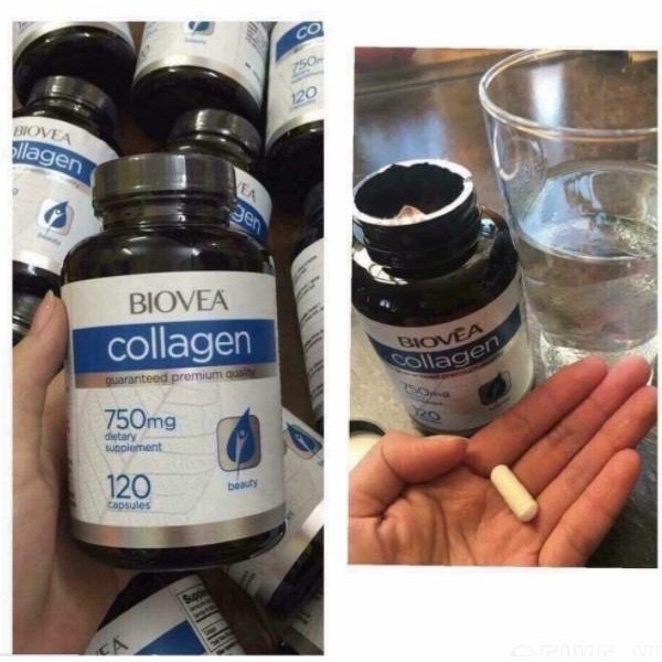 Viên bổ sung Collagen ⚡ CAM KẾT CHÍNH HÃNG ⚡ Collagen Đức 120 Viên Biovea 750mg [ Date 2024] [ Bill Đức ]