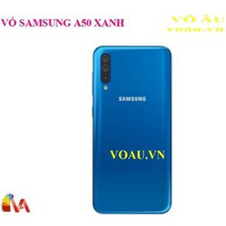 Vỏ sườn samsung a50 màu xanh