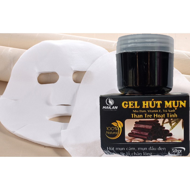 Gel Lột Mụn Than Tre Hoạt Tính Sạch Mụn Cám 50g