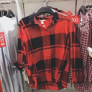 Áo sơ mi kẻ caro H&M