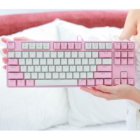 Bàn phím cơ Dareu EK87 Đen | Hồng | Trắng ( Blue , Brown , Red Switch )