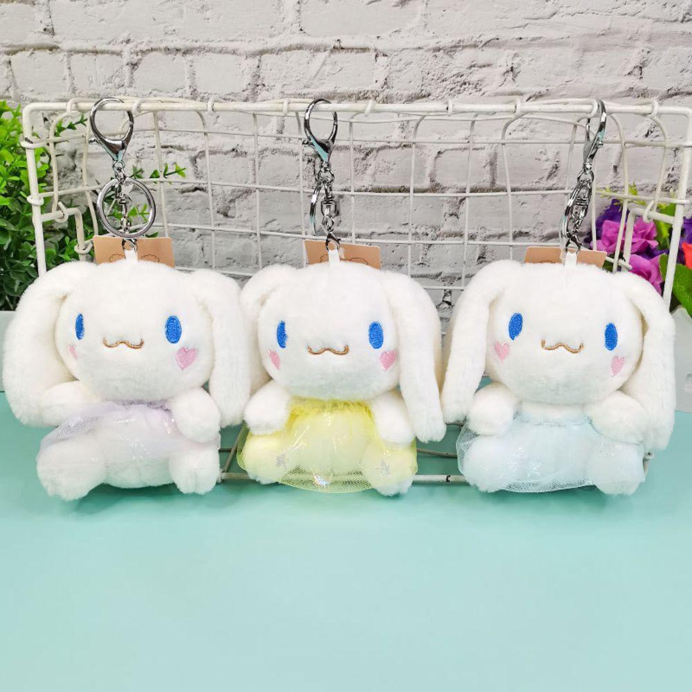 Móc Khóa Hình Búp Bê Cinnamoroll Nhồi Bông Dễ Thương