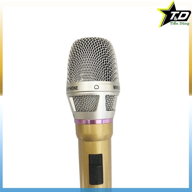 Mic Hát Karaoke Gia đình cực hay CAF-P10 bảo hành 1 năm