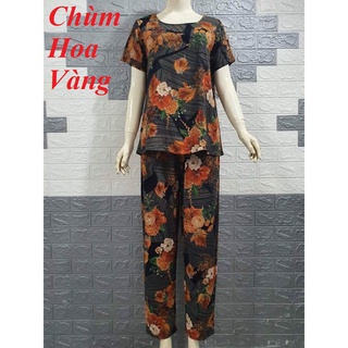 (Hỏa Tốc) Tổng hợp mẫu Size 1 (40-50kg) Trung Niên QUẦN DÀI Đồ bộ mặc nhà TOLE TÔN LANH NHUNG Loại 1 ShopThanhThanh