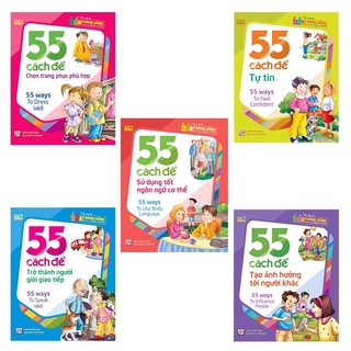 Sách: combo tủ sách kỹ năng sống dành cho học sinh - 5 cuốn -tstn