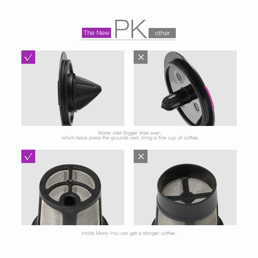 Cốc Lọc Cà Phê Bằng Nhựa PP Cấp Thực Phẩm Tái Sử Dụng Được