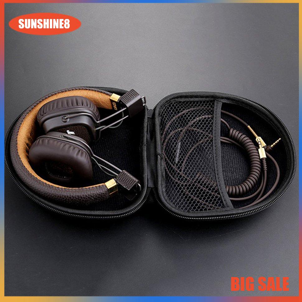 【SUN】Headphone Bag Anti-Fall Anti-Pressure Earphone Box Portable Bag For Headphone