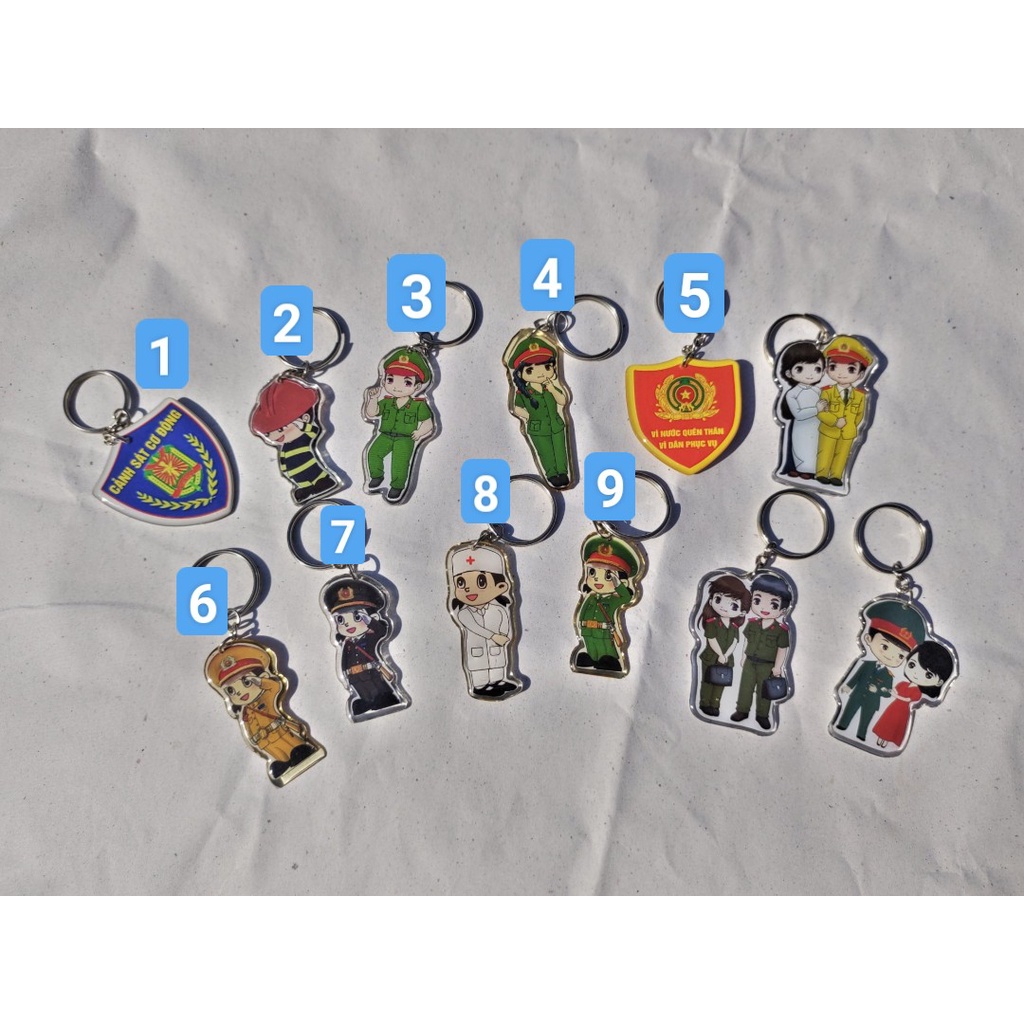 Móc khóa hình CA, Y tá