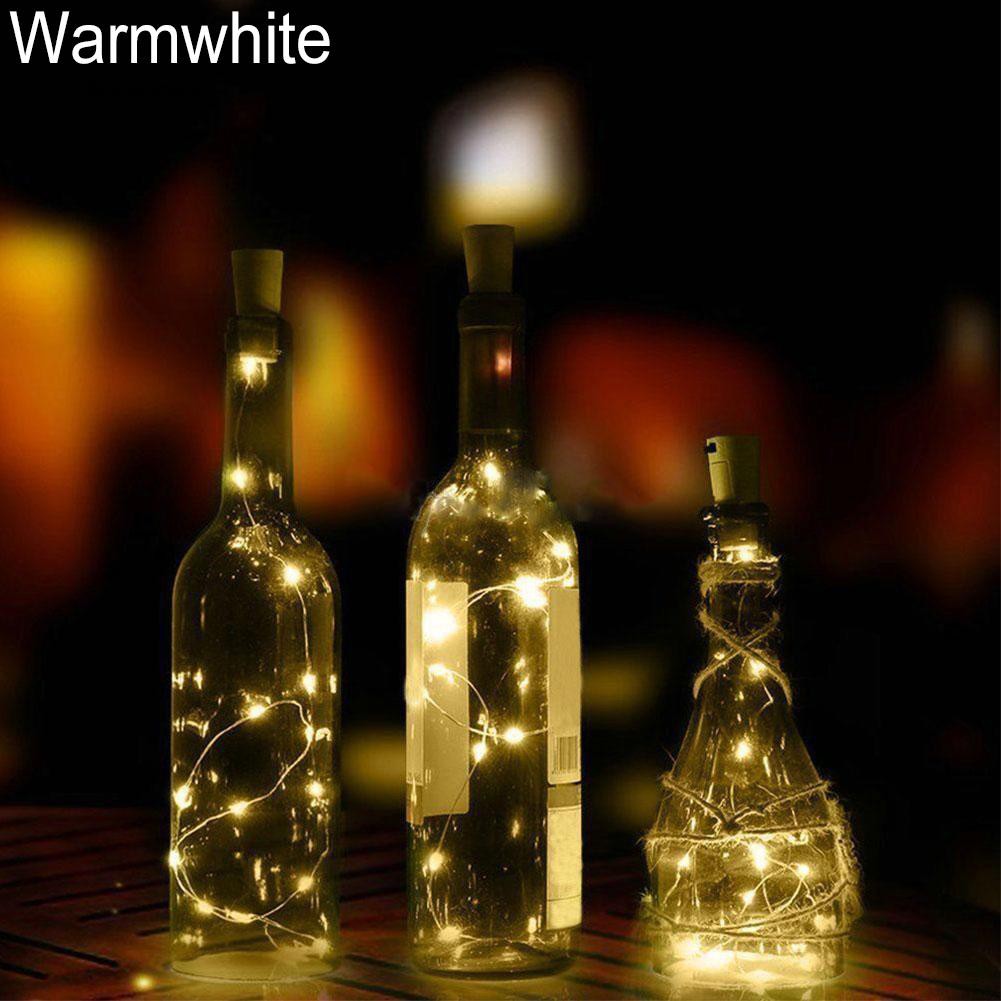 Dây đèn 15/ 20 LED trang trí chai lọ dành cho nhà cửa tiệc tùng