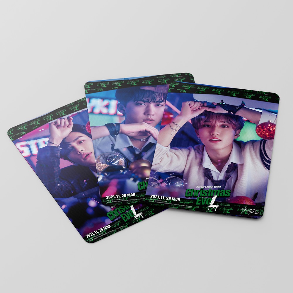Stray Kids Christmas Evel Photocard StrayKids Felix Lomo Card