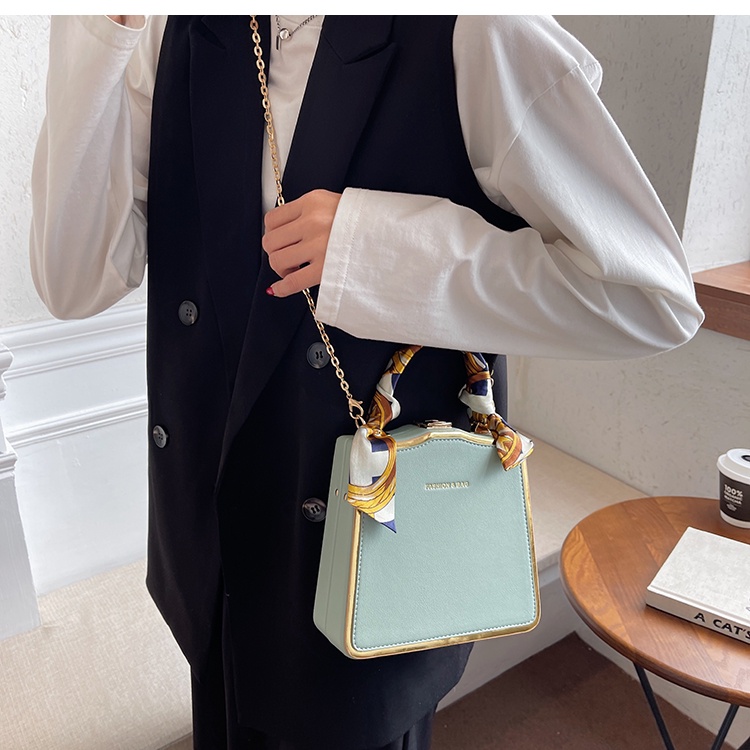 Túi Xách JASMIN NOIR Da PU Hình Hộp Jasmin 2022 Cho Nữ