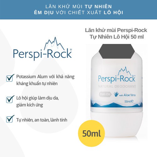 Lăn khử mùi Perspi Guard, Perspi Rock, Perspi Shield ngăn ngừa mùi hôi lên đến 5 ngày