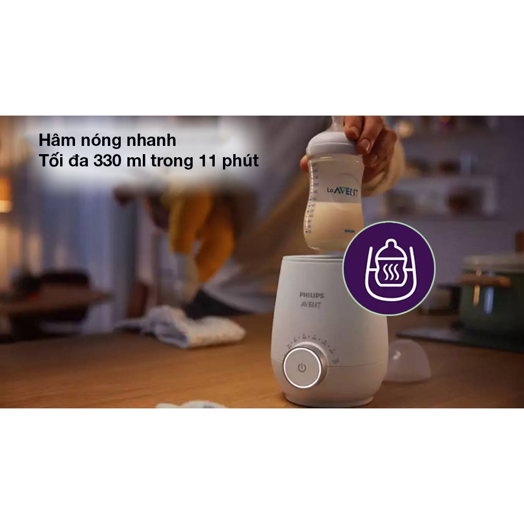 Máy hâm sữa Philips Avent SCF358/00
