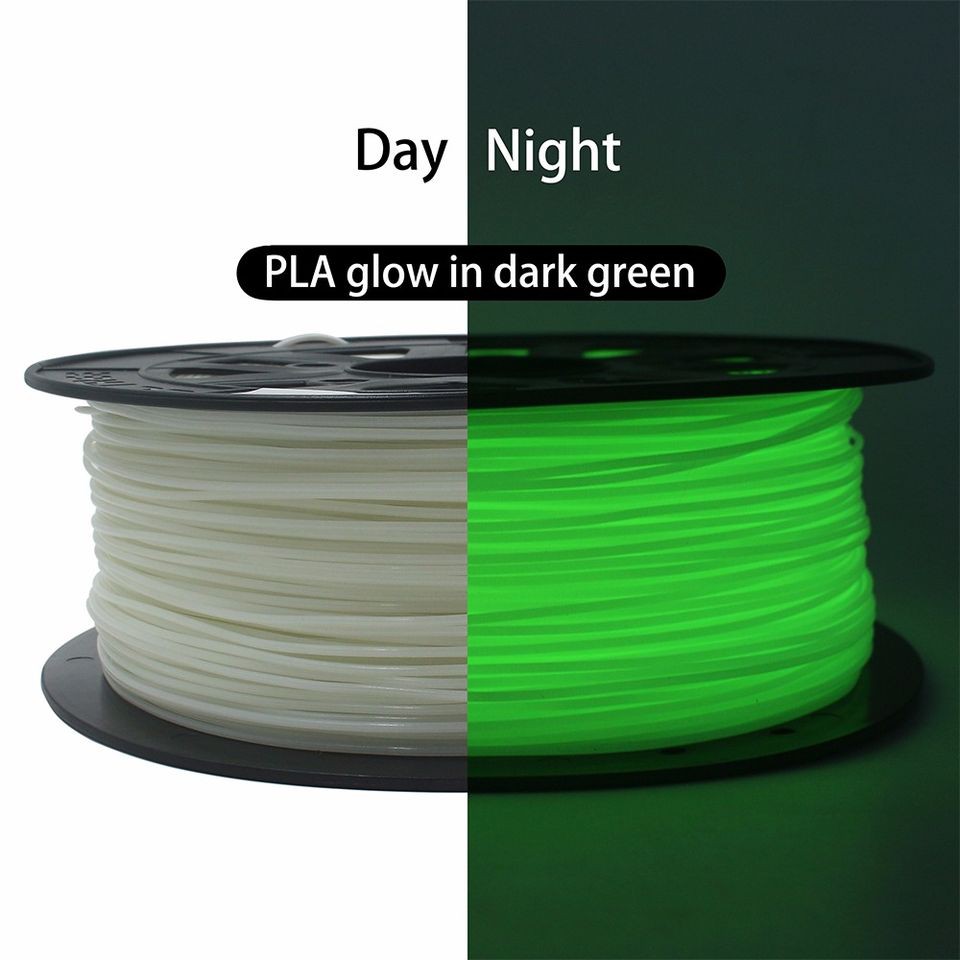 Nhựa In 3D luminous PLA PETG Glowing phát sáng dạ quang trong tối