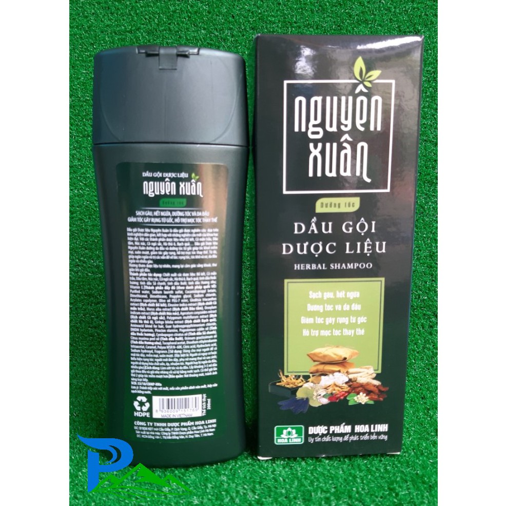 Dầu gội dược liệu Nguyên Xuân 200ml Xanh - dưỡng tóc | BigBuy360 - bigbuy360.vn