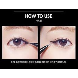 Kẻ Mắt Nước Chou Chou Super Easy Eyeliner Brush