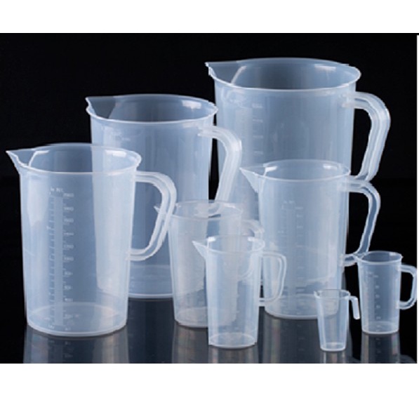 Ca đong nhựa định lượng cao cấp, có chia vạch 250ml/500ml/ 1000ml, 100ml