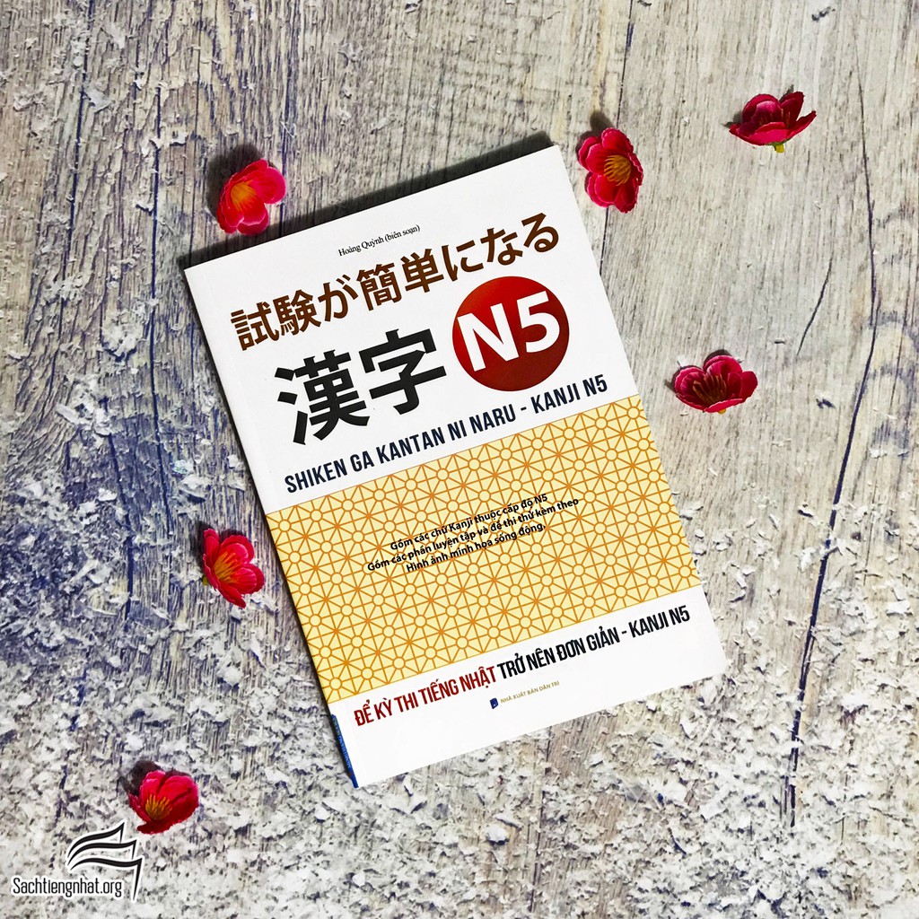 Sách tiếng Nhật - Để kỳ thi tiếng Nhật trở nên đơn giản - Kanji N5