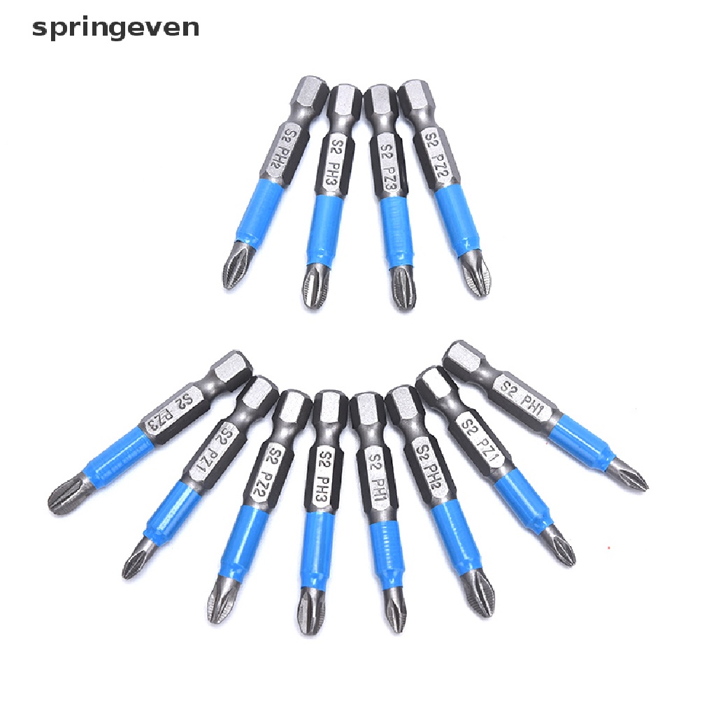 Bộ 12 Mũi Khoan Điện Một Mặt Chống Trượt PH 50mm