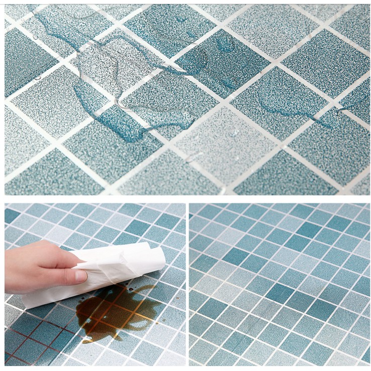 3m giấy dán bếp tráng nhôm cách nhiệt -- xanh dương