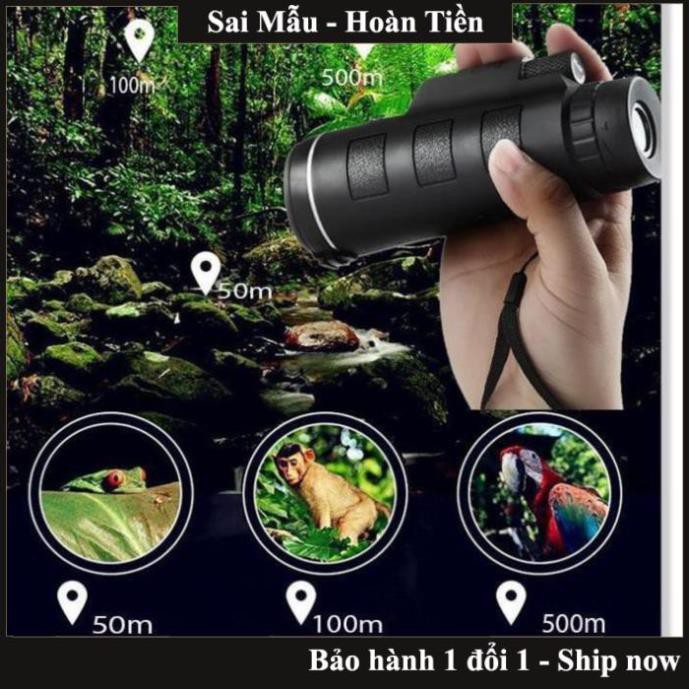 Ống Nhòm Xuyên Kính gắn Điện Thoại PANDA/MONOCULAR 1 Mắt siêu nét