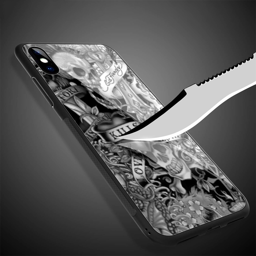 Ốp điện thoại mềm hình đầu lâu Grim Reaper 2C cho Iphone XS Max XR X 11 Pro 7 8 6 6S Plus