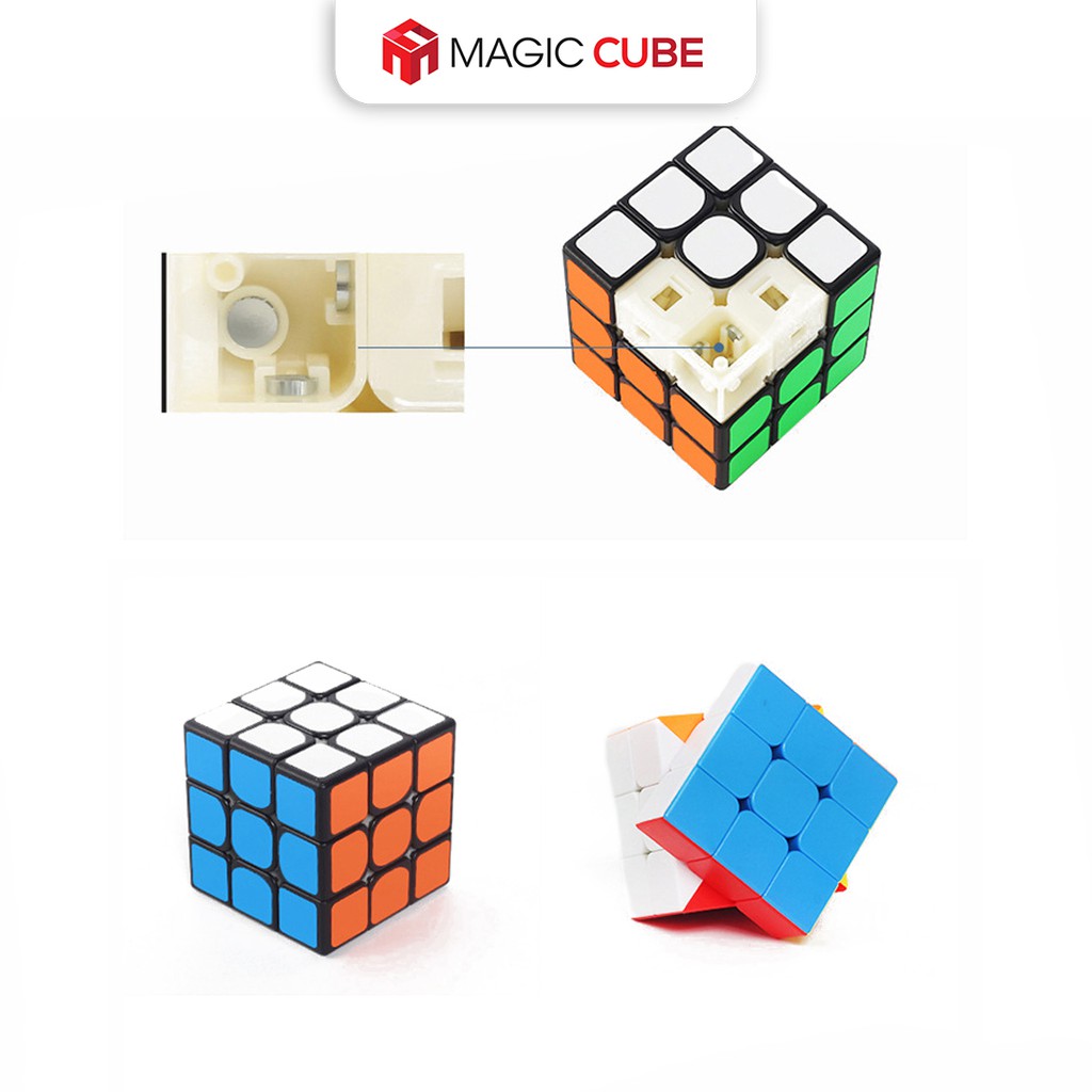 Rubik Nam Châm 2x2x2 3x3x3 4x4x4 5x5x5 6x6x6 7x7x7 SHENGSHO Mr.M Không Viền SPEED CUBE