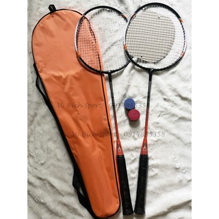 Cặp Vợt Cầu Lông (2 cây) + tặng 2 quấn cán