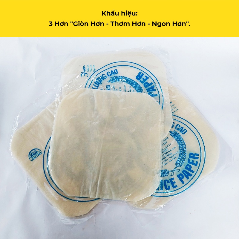 Bánh đa nem rế Làng Chều Hà Nam ăn sống giòn dai, bánh tráng dẻo rán rice paper đảm bảo vệ sinh an toàn thực phẩm | BigBuy360 - bigbuy360.vn
