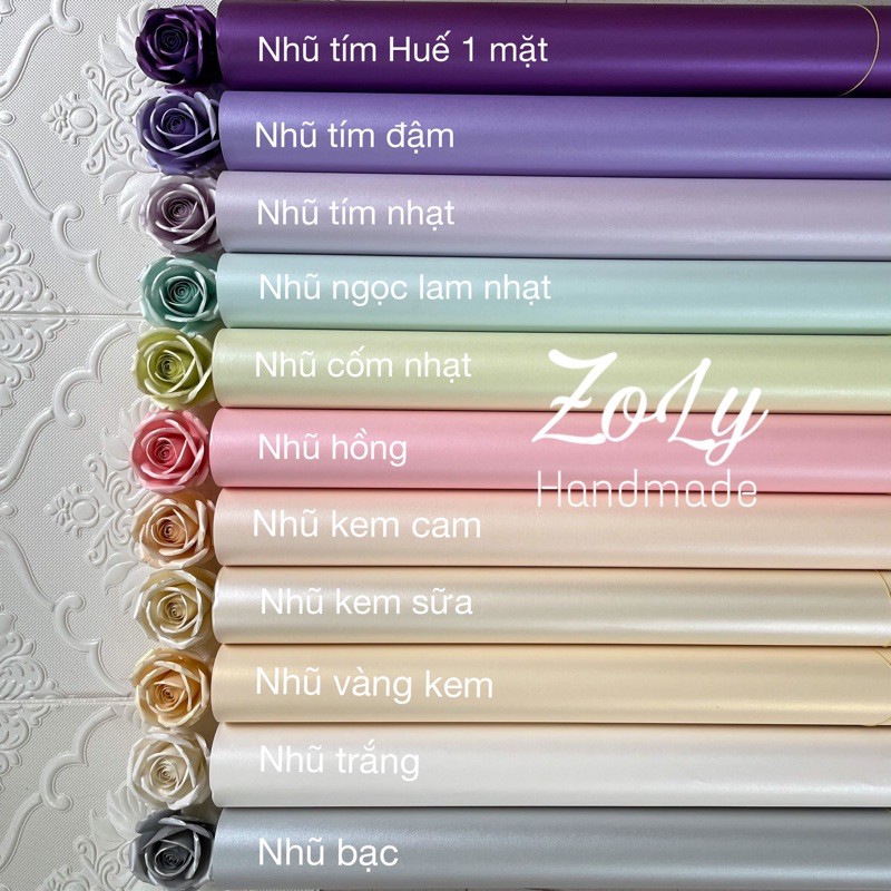 Giấy ánh nhũ định lượng 120gsm