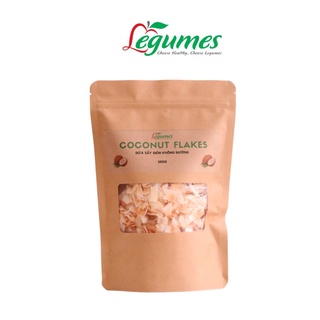 Dừa Sấy Giòn Nguyên Chất Légumes - Không Đường, Giòn Ngon, Tốt Cho Sức Khỏe