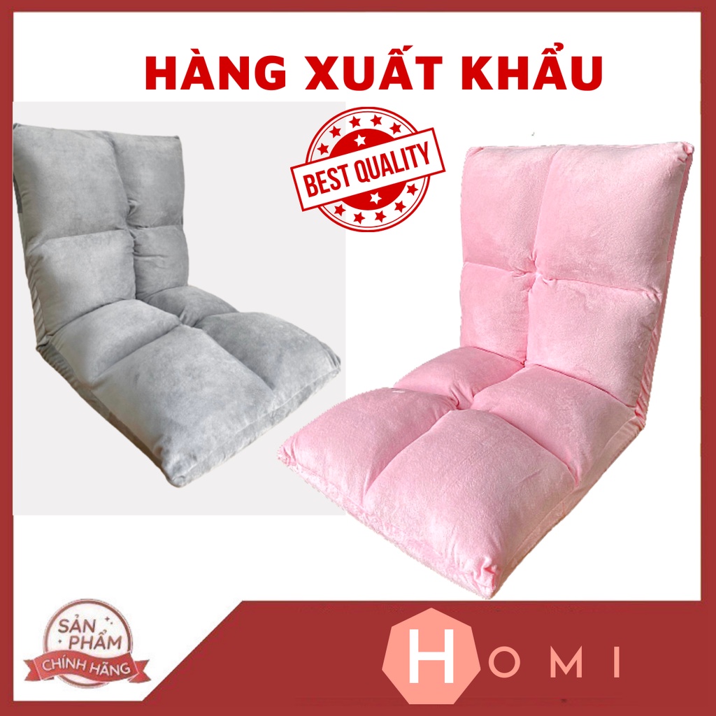 – Ghế bệt tựa lưng Tatami nhiều màu cao cấp, 5 cấp độ, Khung thép chịu lực - Danami Store