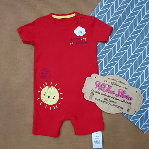 Romper 3-24m/ Body đùi Geo cho bé trai