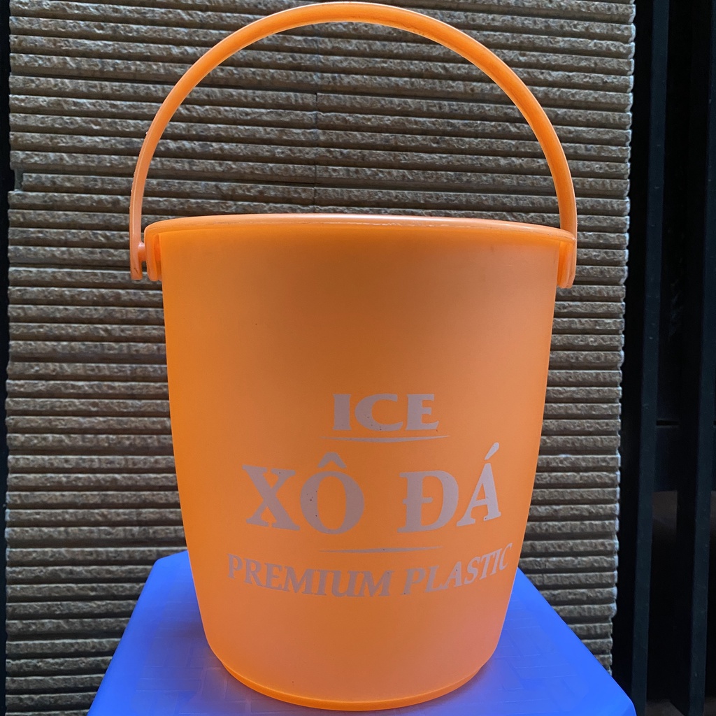 Xô đá Ice Bucket 8 lít màu cam