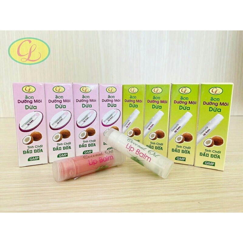Son dưỡng mềm môi từ dừa Cửu Long