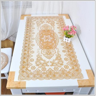 khăn trải bàn ren hình chữ nhật