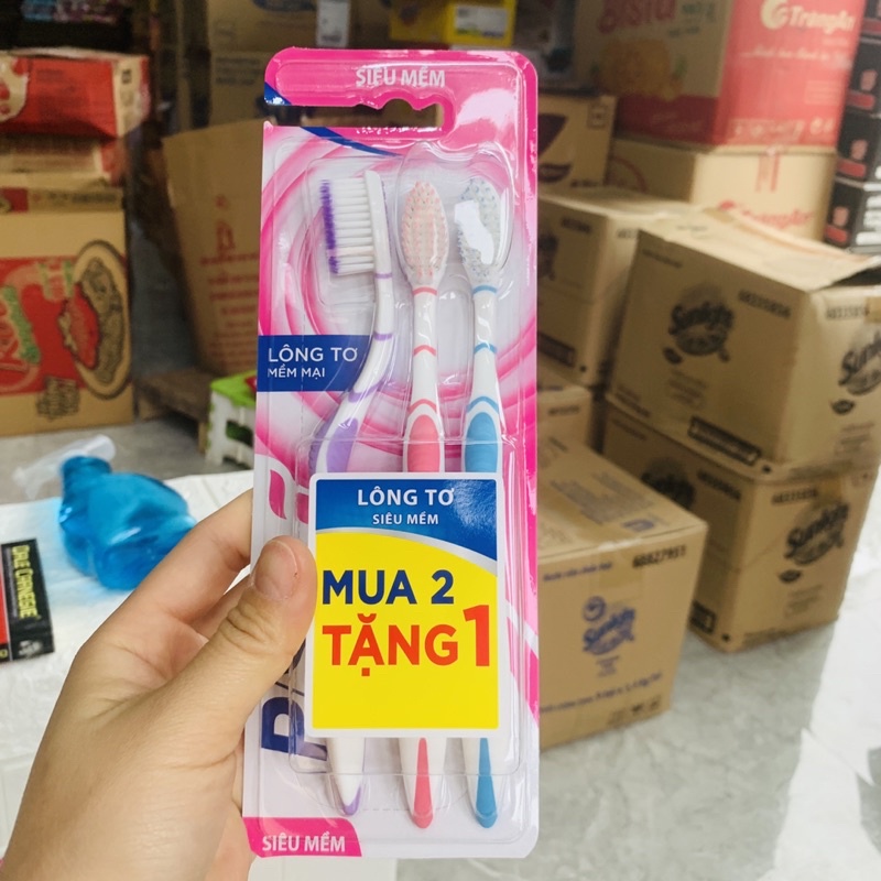 Bàn Chải Đánh Răng P/S mua 2 Tặng 1(rẻ nhất)