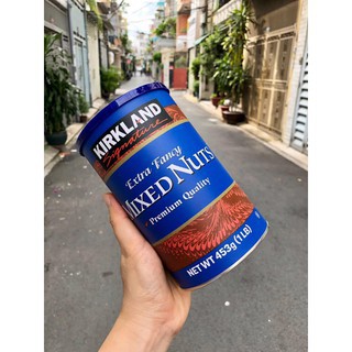 Hạt dinh dưỡng hỗn hợp mixed nuts Kirkland hộp 453g sang trọng phù hợp tặng quà, giỏ quà golovinshop | BigBuy360 - bigbuy360.vn